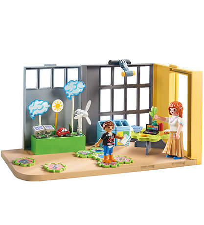 Playmobil City Life - Klimatologi-lokale Som Tilbygning - 52 Del