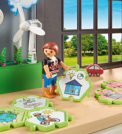 Playmobil City Life - Klimatologi-lokale Som Tilbygning - 52 Del