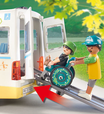 Playmobil City Life - Skolebus - 53- dele - 71329