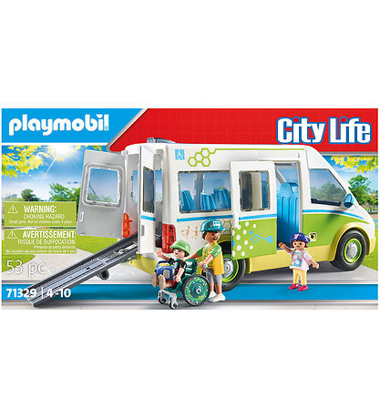 Playmobil City Life - Skolebus - 53- dele - 71329