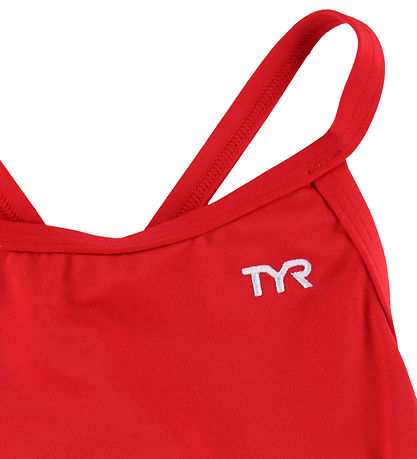 TYR Badedragt - UV50+ - Solid Elite Diamondfit - Rd