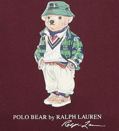 Polo Ralph Lauren Sweatpants/Bluse - Bprdeaux/Navy/Grn