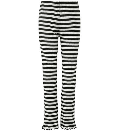 Mads Nrgaard Leggings - Lala - Black/Vanilla Ice