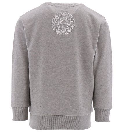 Versace Sweatshirt - Grmeleret m. Hvid