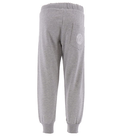 Versace Sweatpants - Grmeleret/Hvid m. Print