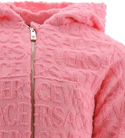 Versace Cardigan - Cropped - Frott - Flamingo