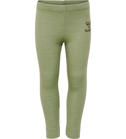 Hummel Leggings - Uld - hmlWolly - Oil Green