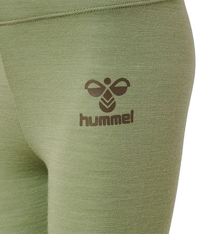 Hummel Leggings - Uld - hmlWolly - Oil Green