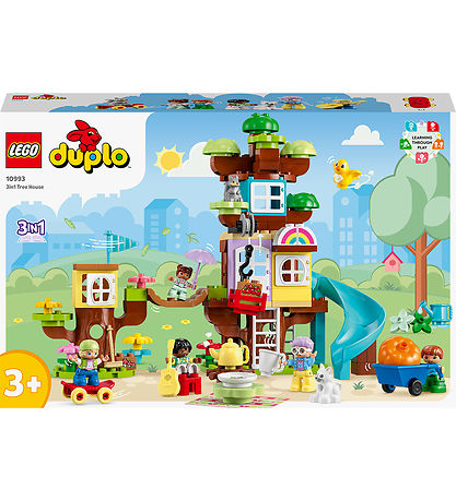 LEGO® DUPLO - 3-i-1 Trætophus - 126 Dele - 10993 