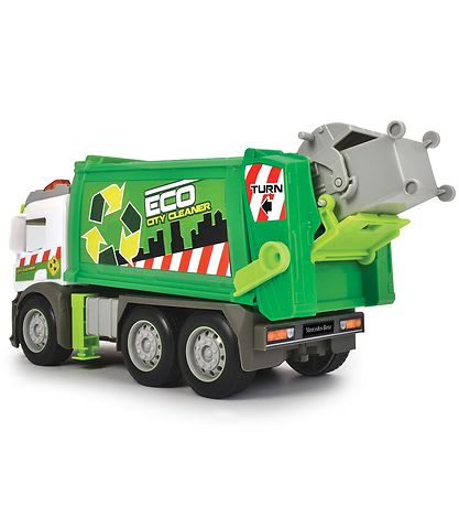 Dickie Toys Arbejdsbil - Action Truck - Garbage - Lys/Lyd