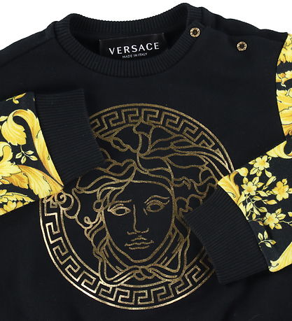 Versace Sweatshirt - Sort m. Guld