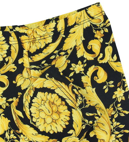 Versace Leggings - Baroque - Sort/Guld