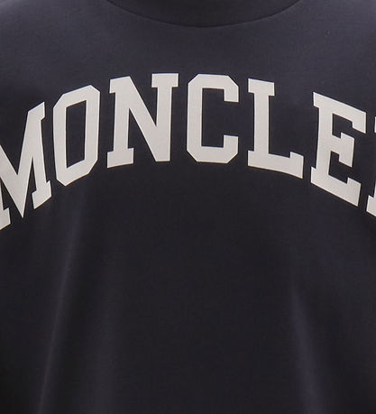 Moncler T-shirt - Navy m. Hvid