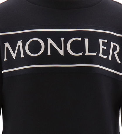 Moncler Sweatshirt - Navy m. Hvid