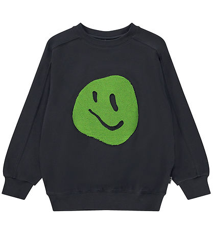 Molo Sweatshirt - Mar - Sort m. Frott