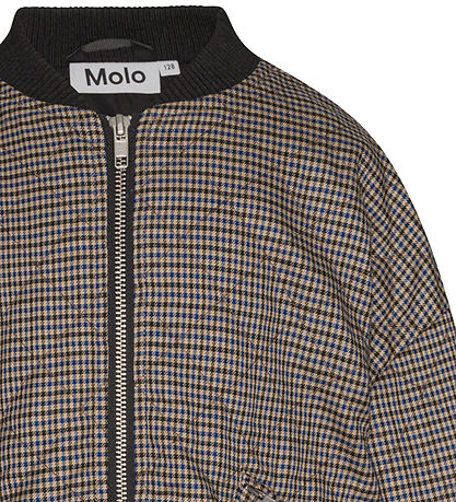 Molo Jakke - Hanne - Sand Blue Check