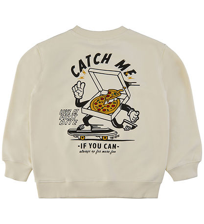 The New Sweatshirt - TnHolden - White Swan m. Pizza