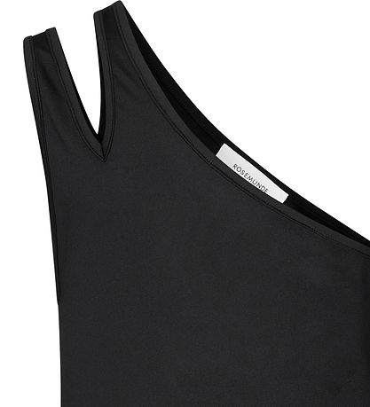 Rosemunde Top - One Shoulder - Sort