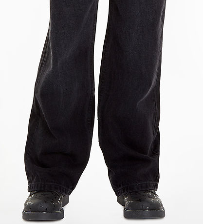 Calvin Klein Jeans - High Rise Wide Leg - Washed Black