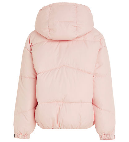 Calvin Klein Dynejakke - CK Short Puffer - Rose Clay