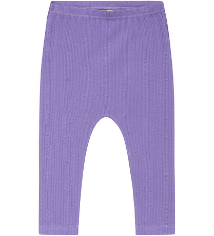 Noa Noa miniature Leggings - Pointelle Rib - Dory - Aster Purple