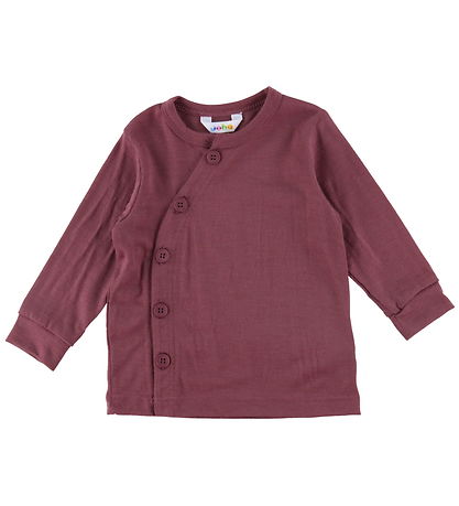 Joha Cardigan - Uld - Bordeaux