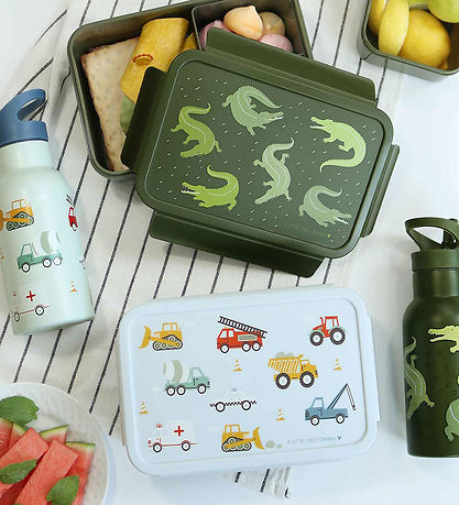 A Little Lovely Company Madkasse - Bento - Crocodiles