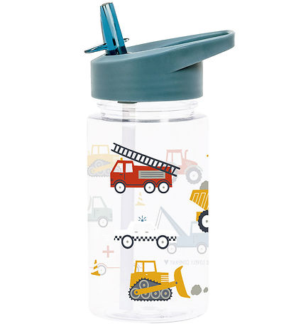 A Little Lovely Company Drikkedunk m. Sugerør - 450 ml - Vehicle