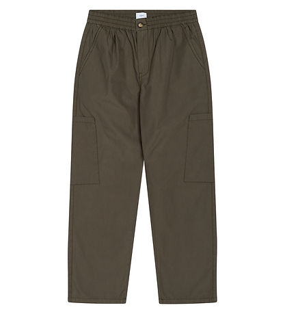 Grunt Bukser - Marquis Loose Tapered - Armygrn