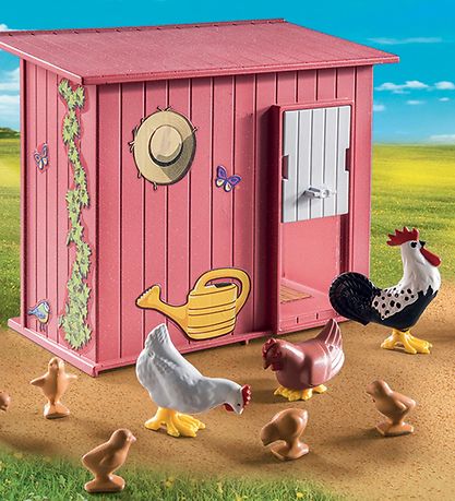 Playmobil Country - Høne med Kyllinger - 71308 - 29 dele
