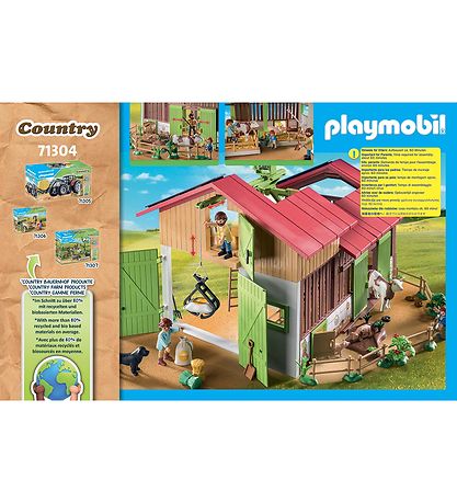 Playmobil Country - Stor Bondegård - 71304 - 182 dele
