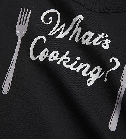 Mini Rodini Bluse - What's Cooking - Sort