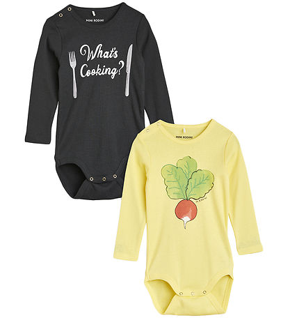Mini Rodini Bodyer l/æ - Gastronomic - 2-pak - Multi