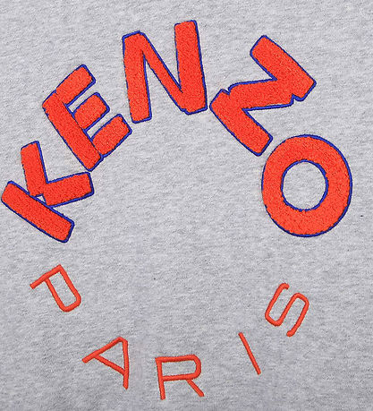 Kenzo Cardigan - Grmeleret m. Orange