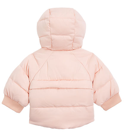 Calvin Klein Dynejakke - Hooded Puffer - Rose Clay