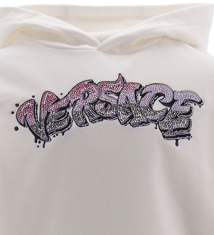 Versace Hættetrøje - Hvid m. Similisten