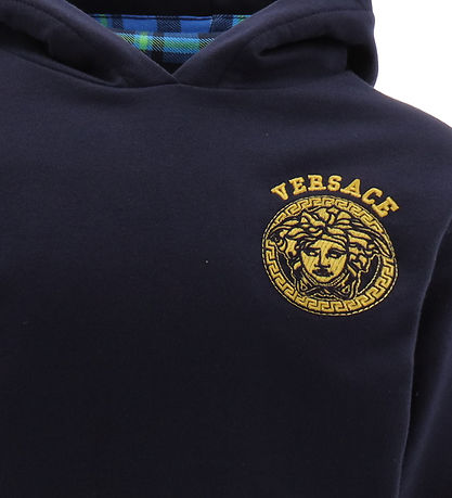 Versace Httetrje - Navy m. Guld/Blternet