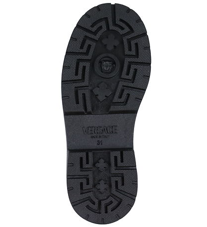 Versace Stvler - Chelsea Calf - Black/Palladium