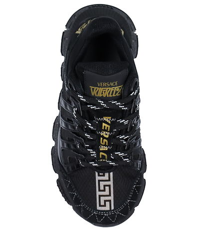 Versace Sneakers - Calf Lea - Black/Gold