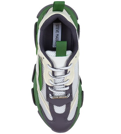 Steve Madden Sneakers - Possession - Hvid/Grøn