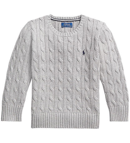 Polo Ralph Lauren Bluse - Strik - Gråmeleret