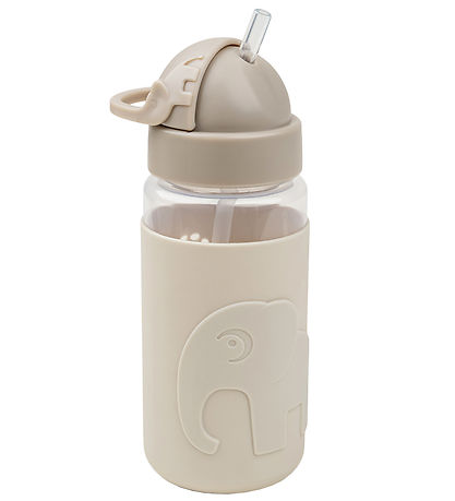 Done by Deer Drikkedunk m. Sugerør - 350 ml - Elphee - Sand