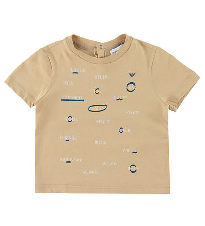 Emporio Armani T-shirts - 3-pak - Hvid/Sand/Sort