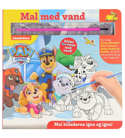 Alvilda Malebog - Mal Med Vand - Paw Patrol