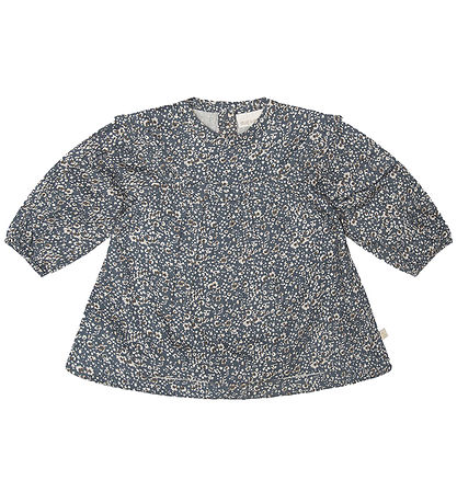 That's Mine Skjortebluse - Santu - Flores Blue