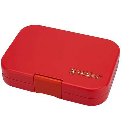 Yumbox Madkasse m. 4 Rum - Bento Panino - Roar Red/Race Cars