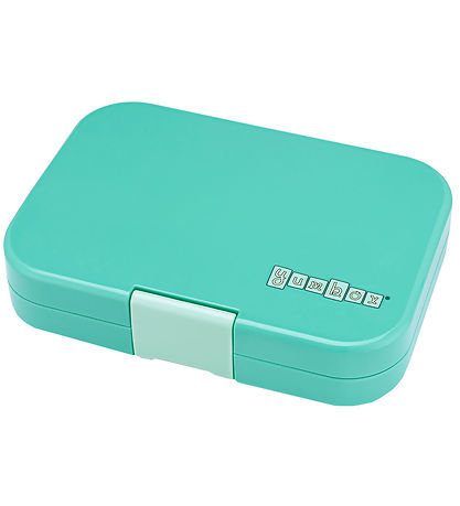 Yumbox Madkasse m. 4 Rum - Bento Panino - Tropical Aqua/Panther