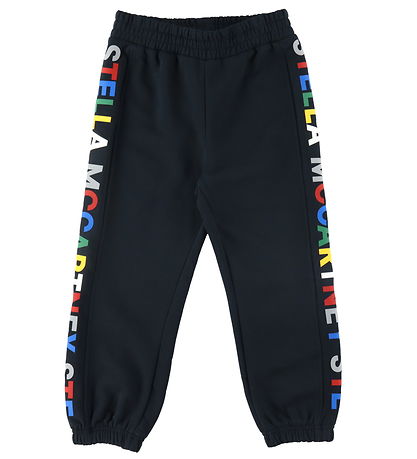 Stella McCartney Kids Sweatpants - Sort m. Print