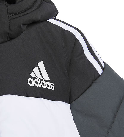 adidas Performance Dynejakke - IN F PAD JKT - Sort/Hvid