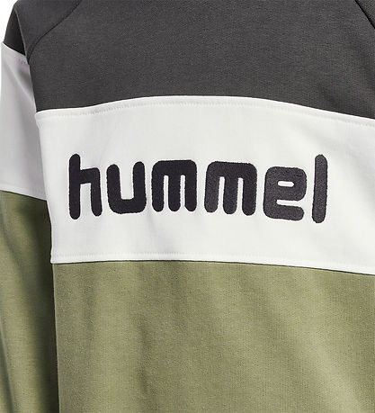 Hummel Sweatshirt - hmlClaes - Oil Green
